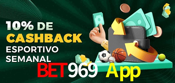 10% de bônus de cashback na Bet969 App